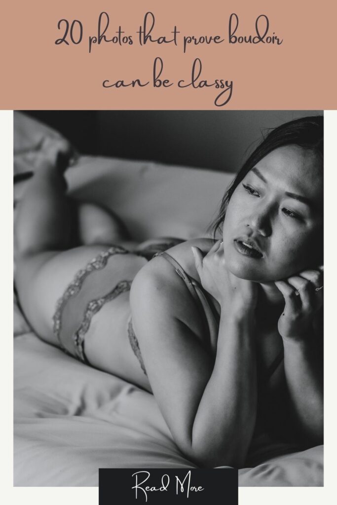 A boudoir photograph with the text overlay that says "20 photos that prove boudoir can be classy" Photo by Embodied Art Boudoir. Classic boudoir photography, classic photography, classic boudoir, classy boudoir, classy photography, colorado boudoir, denver boudoir, boulder boudoir, colorado springs boudoir, boudoir ideas, boudoir poses, boudoir inspiration, photography inspiration, boudoir session, boudoir photos