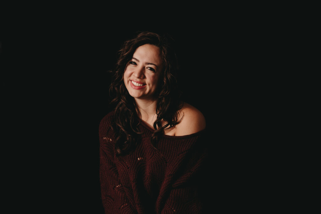 Gabby Jockers smiling at camera